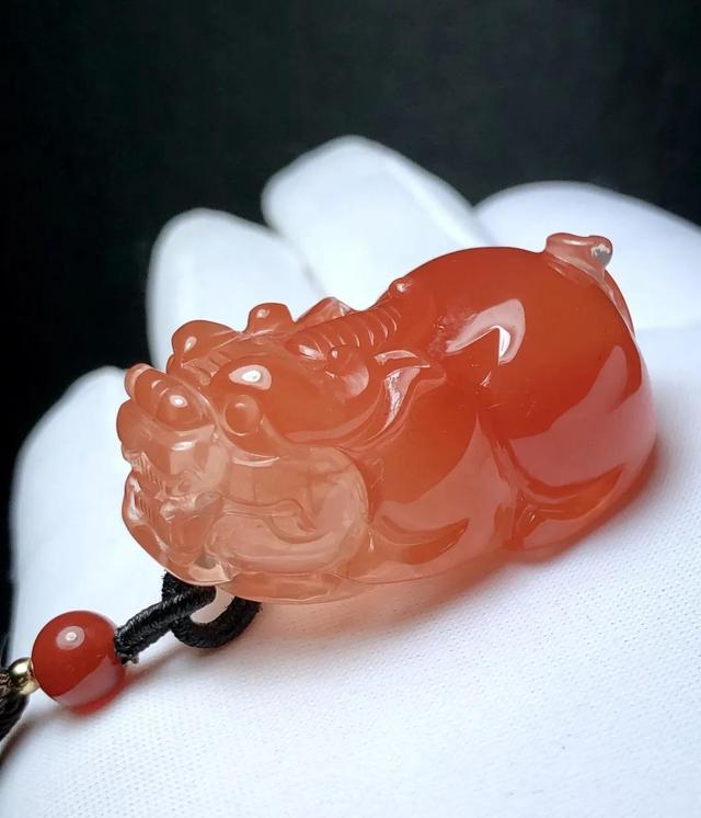 认识天然红兔毛水晶