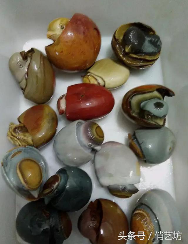尝试量产：雕刻俏色水晶，玛瑙等限量玉石